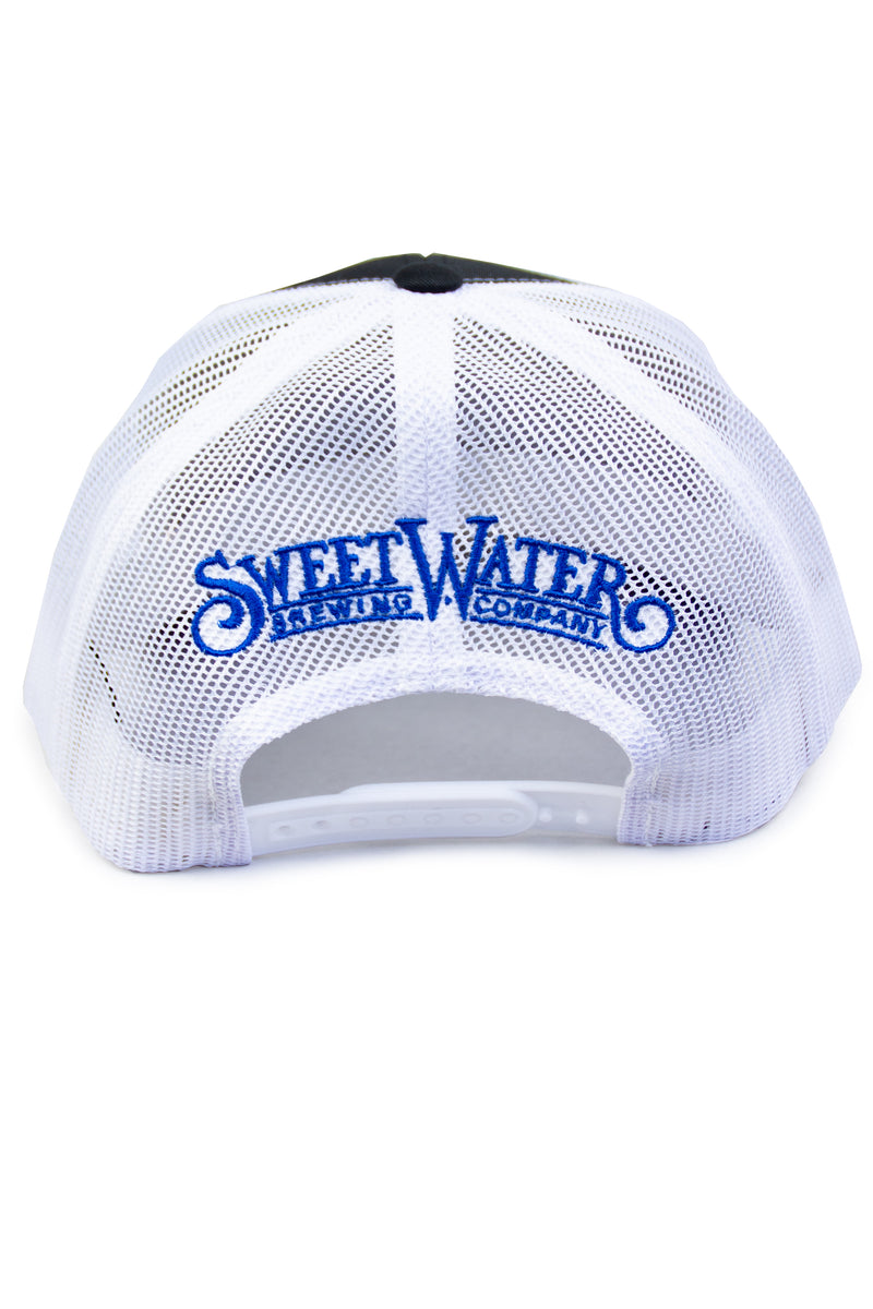 7-Panel Fish Hook Logo Trucker – SweetWater Brewery Outfitters