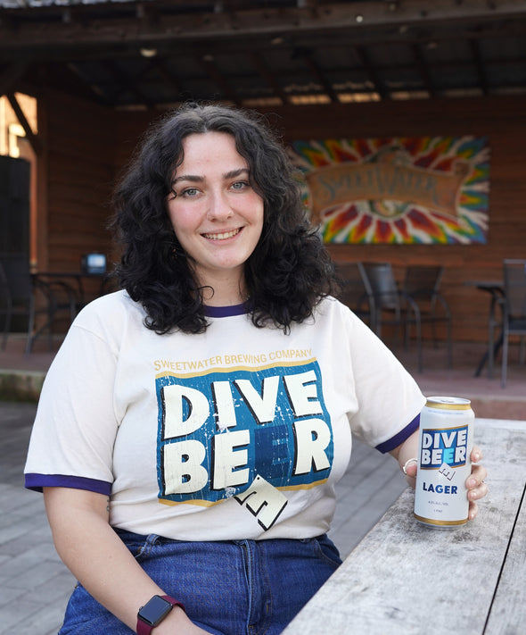 Dive Beer Ringer Tee