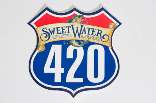420 Highway Sticker Large