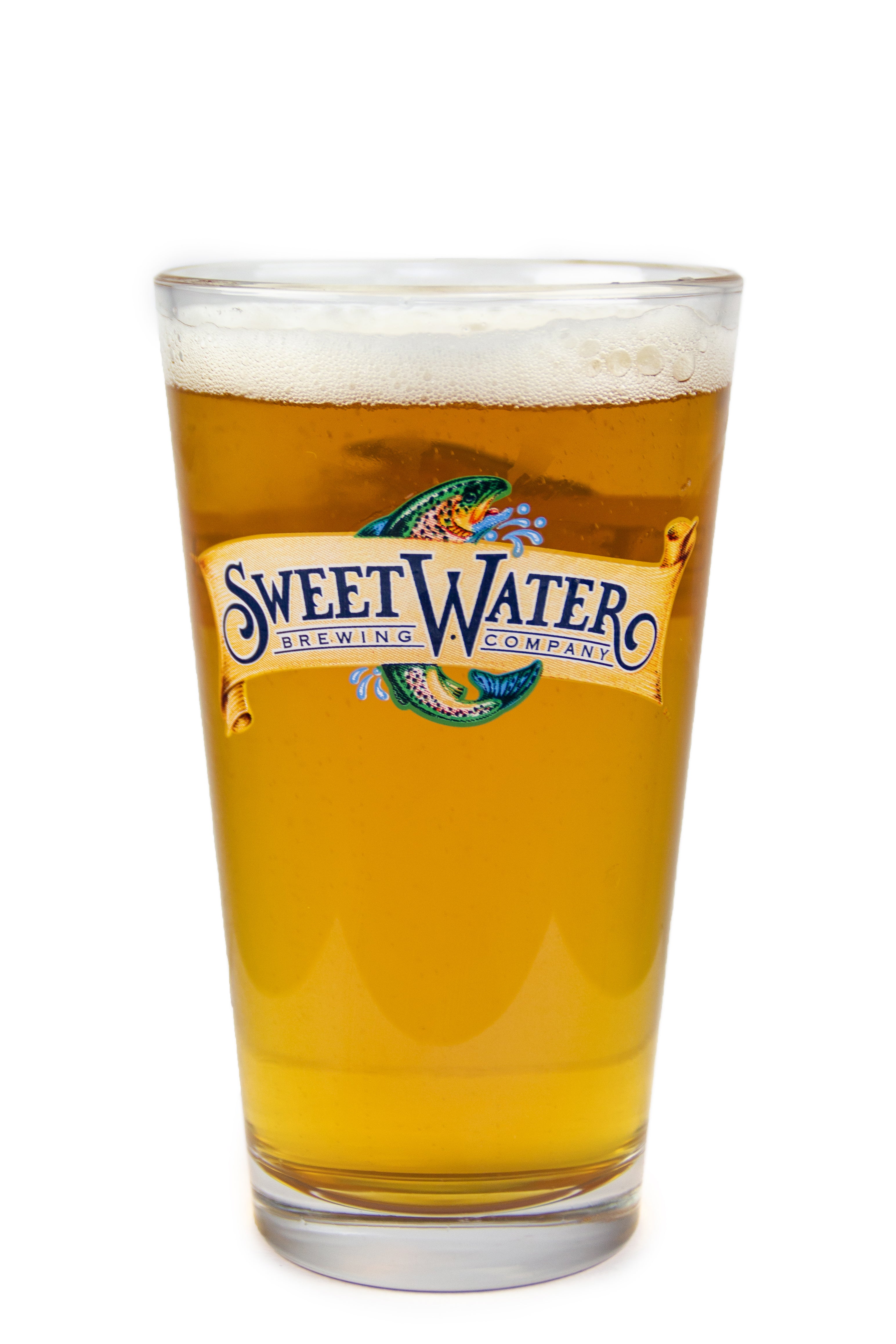 SweetWater Brewing Company - 16oz Pint Glass - 1 Pk