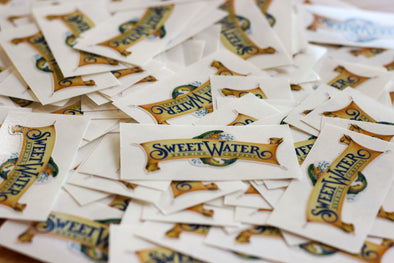 SweetWater Banner Logo Sticker